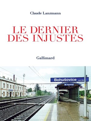 cover image of Le dernier des injustes
